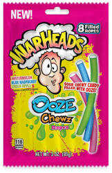 Warheads Sour Ooze Chewz Ropes Bag töltött savanyú gumicukor 85g - delfinbuvar