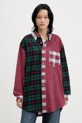 Tommy Hilfiger pamut ing galléros, piros, relaxed, DN0DN00090 - piros XS