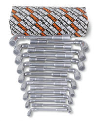 Beta 937/S17 17 részes hatlapú-tizenkétszögű pipakulcs szerszám készlet (009370081) (BET-009370081)