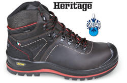 Beta 7294 HMC Heavy Duty Mérsékelten vízálló, faggyúzott full-grain bőr bokacipő nagyteljesítményű VIBRAM® járófelülettel, kopásálló betéttel a saroknál, és poliuretán orrvédővel 48 (072940748) (BET-072940