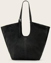 AllSaints bőr táska ARA - szürke Univerzális méret