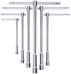 Beta 949/S6 6 darabos hatlapú dugókulcs készlet, T-hajtószár (009490076) (BET-009490076)