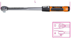 Beta 667/20 ZERO-RESET kioldó nyomatékkulcs átnyomós racsnival, bal és jobb oldali meghúzáshoz, meghúzási pontosság: ± 3% (006670720) (BET-006670720)