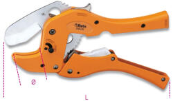 BETA 342A Racsnis csővágóolló műanyag csövekhez (003420101) (BET-003420101)