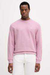 Calvin Klein pamut melegítőfelső zöld, sima, LV04RC296G - rózsaszín M