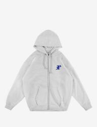 Prosto Férfi szürke cipzáras kapucnis pulóver Prosto GhoticP XXL (5907494505262)