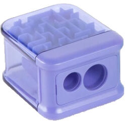 Kidea Dupla ceruzahegyező Labirintus játékkal Kidea lila (TPLKAD)