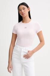 Tommy Jeans t-shirt - rózsaszín XL - answear - 19 990 Ft