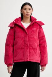 Tommy Jeans rövid kabát rózsaszín, téli, DW0DW21668 - rózsaszín XL