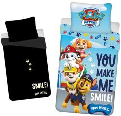 Jerry Fabrics Ágynemű garnitúra világító hatással Pattogó Őrjárat "PP325" 140x200 cm + 70x90 cm