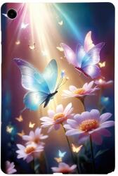  ART TPU Protecție husă pentru Samsung Galaxy Tab A11+ BUTTERFLY FLORAL