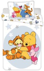 Jerry Fabrics Ágynemű garnitúra Disney Micimackó "Stars" baby 100x135 cm + 40x60 cm