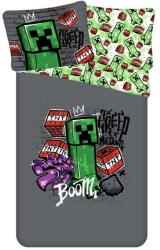 Jerry Fabrics Ágynemű garnitúra Minecraft "Metro Art" 140x200 cm + 70x90 cm