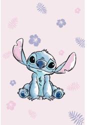 Jerry Fabrics Gyerek polár takaró Lilo és Stitch "Pink" 100x150 cm