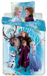 Jerry Fabrics Ágynemű garnitúra Disney Jégvarázs Frozen 2 Family 160x200 cm + 70x80 cm