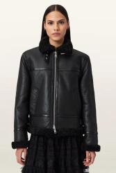 AllSaints bőrdzseki LOREL - fekete XS