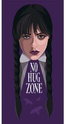 Jerry Fabrics Fürdőtörölköző Wednesday "No hug" 70 x 140 cm