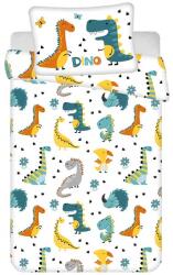 Jerry Fabrics Ágynemű garnitúra Dino World baby 100x135 cm + 40x60 cm