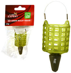Carp Expert go green bullet feeder kosár 50g (58411-050)