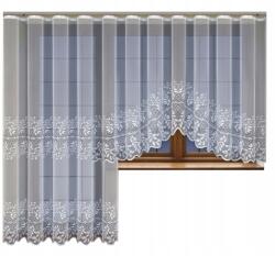 Wisan Fehér Függöny Szalag Nappaliba Jacquard 300x160 2401 (erfcew456)