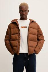 Tommy Jeans rövid kabát - barna XL - answear - 59 990 Ft