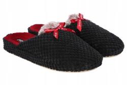 American Club SL13 Meleg, Elegáns Női Topánka, Otthonka Fekete 39 (SL13/23)