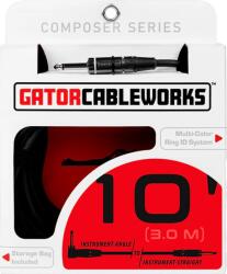  Gator Cableworks GCWC-INS-10RA hangszerkábel 3m