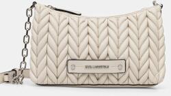 Karl Lagerfeld kézitáska K/WEAVE - bézs Univerzális méret - answear - 80 990 Ft
