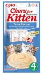 INABA FOODS Co. , Ltd Churu Cat Kitten Tuna Recipe 4x14g | Gustări pentru pisici