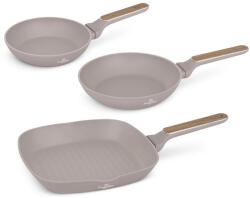 Berlinger Haus Serpenyő szett 3 részes titánPro bevonat Taupe Collection BH/8342 (BH/8342)