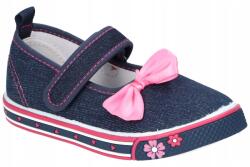 American Club TEN154 Balerinacipő Gyerek Tornacipő Tépőzáras Bőr Talpbetét N 29 (TEN154)