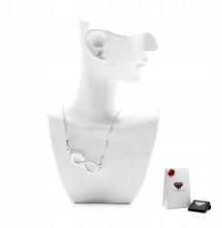  Nyaklánc Végtelen Jel Toll 925 Ezüst Ajándék Doboz Kézzel Készített (5906168090509)