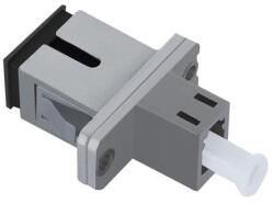 Qoltec Adapter száloptikai hibrid LC/UPC - SC/UPC | Simplex | Multimódusú (54146)