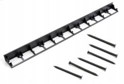 Kobet Műanyag gyepszegély Border Jbm Max 58mm 6 db horgony (Border obrzeże 58MM 1m + 3 kotew)