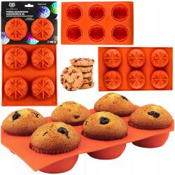 Karl Hausmann Szilikon Muffin Forma Szappan Muffin Egyrészes Gyertya Gyémánt 3D (5905155025852)