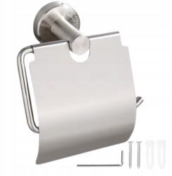 BORG Hygiene WC-papír tartó fedéllel Ezüst Rozsdamentes acél Borg Hygiene (UPT2S)