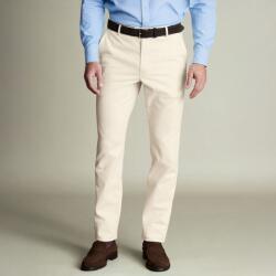 Charles Tyrwhitt Ultimate Non-Iron Chinos - Ivory - Slim fit | 34 | 34