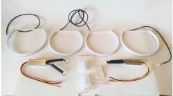  BMW E46 H7 halogén SMD LED OPAL bicolor indexes angel eye