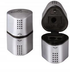 Faber-Castell Faber-Castel Trio ceruzahegyező 3az1ben Ezüst Grip 2001 (183800FC)