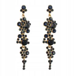 Kokonet Függő fülbevaló strasszokkal, hosszú fülbevaló (3-0322)