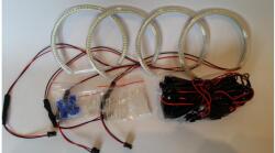  BMW 240SMD LED 6000K fehér angel eye UTÁNGYÁRTOTT 124mm-es lámpákhoz E36 E38 E39 E46