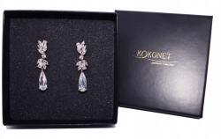 Kokonet Rose Gold fülbevaló esküvőre, menyegzőre, Arany színű, függő (8-0091)