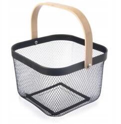 Orion Tárolókosár Fém Fekete 27 x 24, 5 x 17, 5 cm Orion Radka (8592381201340)