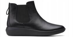 Clarks Tawnia Mid fekete bőr bakancs 37-es (261523724)