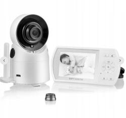  Babaőrző elektronikus bébiőr LCD kijelzővel és kamerával (5904133210235)