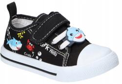 American Club TEN124 Tornacipő Gyerek Tornacipő Tépőzáras Bőr Talpbetét B 25 (TEN124/24)