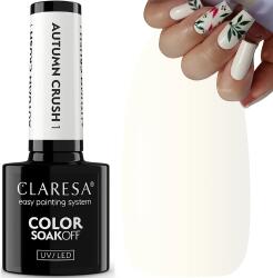 Claresa Autumn Crush 1 Hibrid lakk 5ml Tejszínes Bézs Gyöngyház (5903819807585)