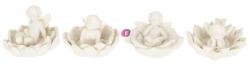 D&Design Angyal virágfejen fekvő 5x5x3, 4 cm 4 féle (DD68686)