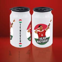 Deconline Crafts Prémium Szoboszlai szurkolói üditős doboz a saját neveddel "Hajrá Magyarok" alu 330 ml (DO59316)