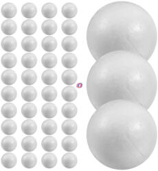 D&D 50 db Hungarocell gömb szett 5 cm fehér (DD66634)